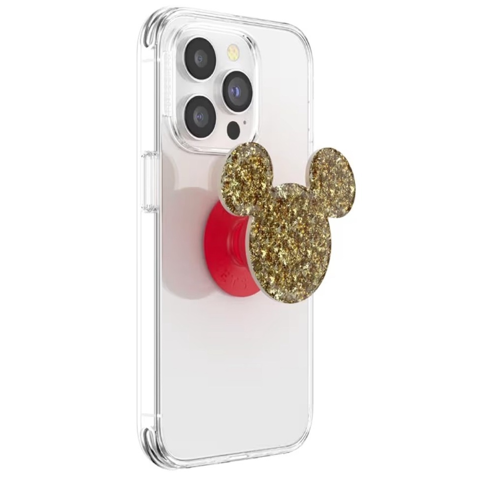 Disney Gold Glitter Mickey PopGrip